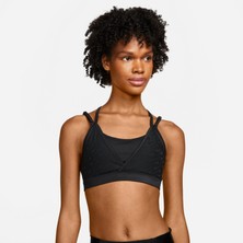 Nike Dri-Fıt Indy Icon Clush Strpy Kadın Siyah Bra DD1394-010