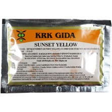 Başak Kimya Sunset Yellow Turuncu Gıda Boyası 9 gr
