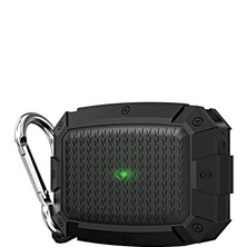 Kny Apple Airpods Pro Için Askılı Ultra Korumalı Armour Silikon Siyah