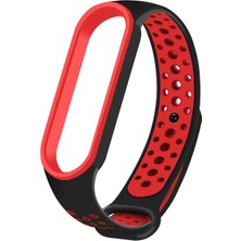 Kny Xiaomi Mi Band 4 Için Delikli Spor Renkli Kayış-Kordon