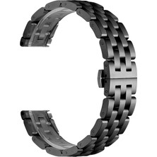 Kny Samsung Galaxy Watch 3 Bluetooth 41MM (20MM) Için Zincir Model Metal Kayış-Kordon