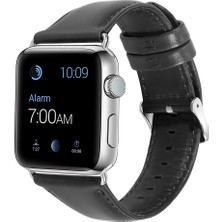 Kny Apple Watch 38 mm Için Renkli Suni Deri Kayış-Kordon