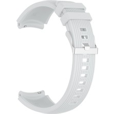 Kny Huawei Watch Gt 2 46MM (22MM) Için Çizgili Silikon Kayış-Kordon