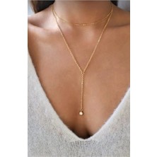 Mona Lisa  Kadın Trend Tek Taş Kolye M,582536808558