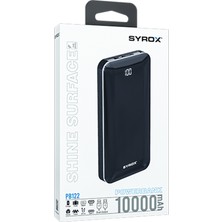Syrox PB122 10000MAH Powerbank LED Ekranlı Taşınabilir Batarya