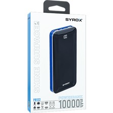 Syrox PB122 10000MAH Powerbank LED Ekranlı Taşınabilir Batarya