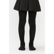 Pemilo Çocuk Pretty Micro 40 Den Düz  Külotlu Çorap Siyah