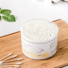 Miniso Bambu Çubuk Pamuklu Çubuklar 500 Adet  Sivri Uçlar ve Spiral Uçlar