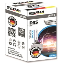 Wolfram Ampul D3S 12V 35W Xenarc 6000K