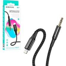 Borofone Çevirici IPHONE To Aux 3.5mm 1mt Örgülü Borofone Bl-7