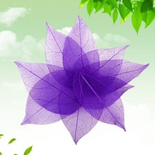 Hobizubi Kumaş Yaprak Lila - 3 Adet