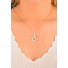 Cebeci 14 Ayar Papatya Altın Kolye