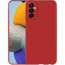 Tekno Grup Samsung Galaxy M23 Kılıf Mat Premium Silikon Kılıf + Cam Ekran Koruyucu