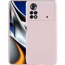 Tekno Grup Xiaomi Poco M4 Pro 4g Kılıf Mat Premium Silikon Kılıf + Cam Ekran Koruyucu