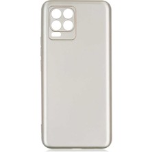 Tekno Grup Realme 8 Kılıf Mat Premium Silikon Kılıf + Tam Kaplayan Ekran Koruyucu