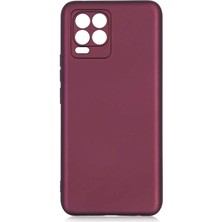 Tekno Grup Realme 8 Kılıf Mat Premium Silikon Kılıf + Tam Kaplayan Ekran Koruyucu