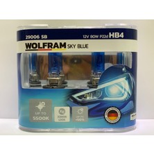 Wolfram Ampul Hb4 12V 80W Beyaz Isık 5500K