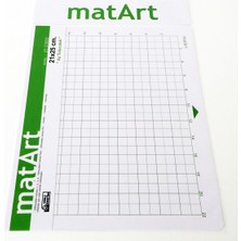 Part Matart Yapışkanlı  Plotter Kesim Matı 21X25 Cm. (Zayıf Tutuculuk)