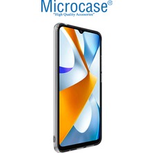 Microcase Xiaomi Poco C40 Slim Serisi Soft Tpu Silikon Kılıf - Şeffaf