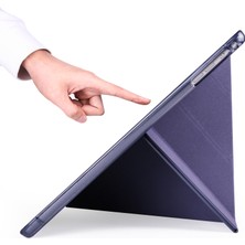 Kny Apple Ipad Air 3 Için Kalemlıklı Arkası Silikon Standlı Trifolding Kılıf