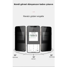 Kny Apple Iphone 13 Pro Max Için Yanlardan Görünmeyen 5d Privacy Cam