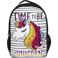 Famebag Ümit Çanta-Cennec Sırt ve Okul Çantası Unicorn Desenli 896