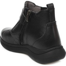 Forelli Emma 27951 Hallux Deri Fermuarlı Kadın Bot