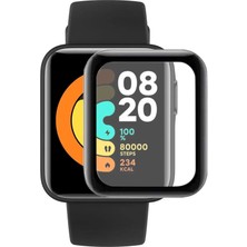 Yediseven Xiaomi Redmi Watch 2 Lite Ekran Koruyucu 3D Kavisli Full Kaplama Pmma