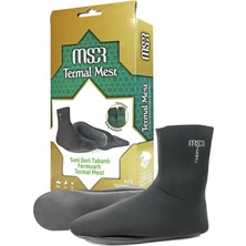 Berat Kışlık Mest Mscr Suni Deri Tabanlı,fermuarlı Termal Mest 42 Numara