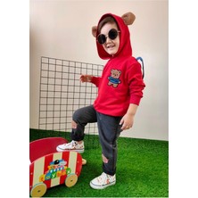 Lavinya Boutique Çocuk 3 Iplik Ayıcıklı Kombin