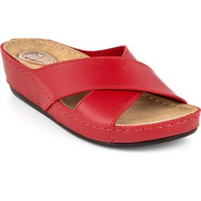 Muya Orthopedix Byblos Anatomik Topuk Dikeni Jel Destekli Dört Mevsim Kadın Terlik 31135