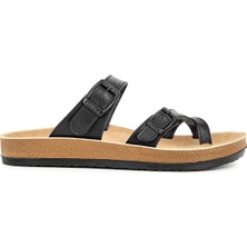 Muya Orthopedix Anny Anatomik Ayarlanabilir Üst Kemerli Tokalı Parmak Arası Kadın Terlik 31030