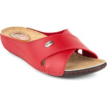 Muya Orthopedix Yara Anatomik Topuk Dikeni Jel Destekli Cırtlı Kadın Terlik 32251