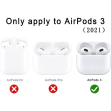 Kılıf Benim Sevimli Avakado Airpods 3.nesil Uyumlu Silikon Koruma Kılıf