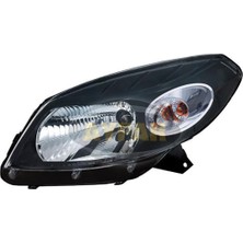 Ayfar 2011-2013 Dacıa Logan Sandero Siyah Çerçeveli Ön Sağ Far Uyumlu