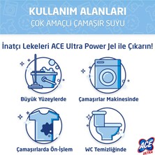 ACE Ultra Yoğun Kıvamlı Çamaşır Suyu - 810 gr x 2 + Ace Ultra Köpük - 700 ml x2