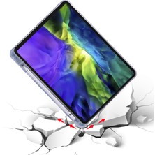 Kny Samsung Galaxy Tab S6 Lite P610 Için Kalemlikli Standlı Arkası Silikon Trifolding Kılıf