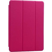 Kny Apple Ipad Pro 10.5 Kılıf Kapaklı Standlı Uyku Modlu Sert Smart Case Pembe