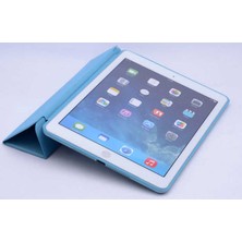 Kny Apple Ipad Air 2 Kılıf Kapaklı Standlı Uyku Modlu Sert Smart Case Kırmızı