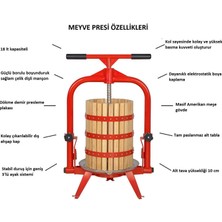 Fenglin Mac 5g 18 Wb Meşe Meyve Sıkma 18 Litre Pres Makinesi