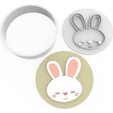 Butedo Kurabiye Kesici ve Damga Set – Tavşan