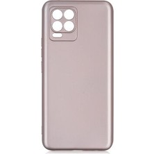 Tekno Grup Realme 8 Kılıf Mat Premium Silikon Kılıf + Tam Kaplayan Ekran Koruyucu