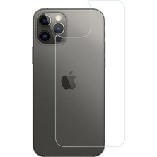 ECR MOBILE Iphone 12 Pro Max Uyumlu Arka Kırılmaz Esnek Nano Koruyucu