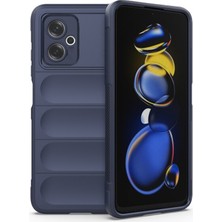 Microcase Xiaomi Poco M4 5g Miami Serisi Darbeye Dayanıklı Silikon Kılıf - Lacivert