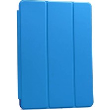 Kny Apple Ipad Pro 10.5 Kılıf Kapaklı Standlı Uyku Modlu Sert Smart Case Mavi