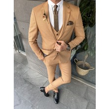 Sardınelli Mono Yaka Slim Fit Takım Elbise