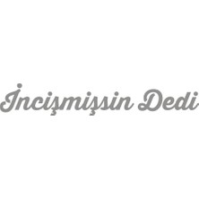 Mıgnatıs Incinmişsin Dedi Sticker Oto Sticker Cam Sticker Gri 25 x 4 cm