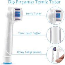 Oral-B Şarjlı ve Pilli Diş Fırçaları Için 8 Adet Koruyucu Kapak