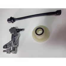 5200 Çin Motorlu Testere Yağ Pompası+Yağ Dişlisi+Yağ Hortumu Set