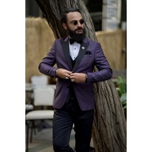 Sardınelli Özel Tasarım Kırlangıç Yaka Damatlık